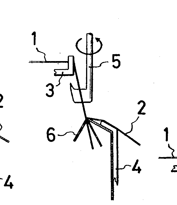 A patent drawing with numbered callouts pointing at its parts.