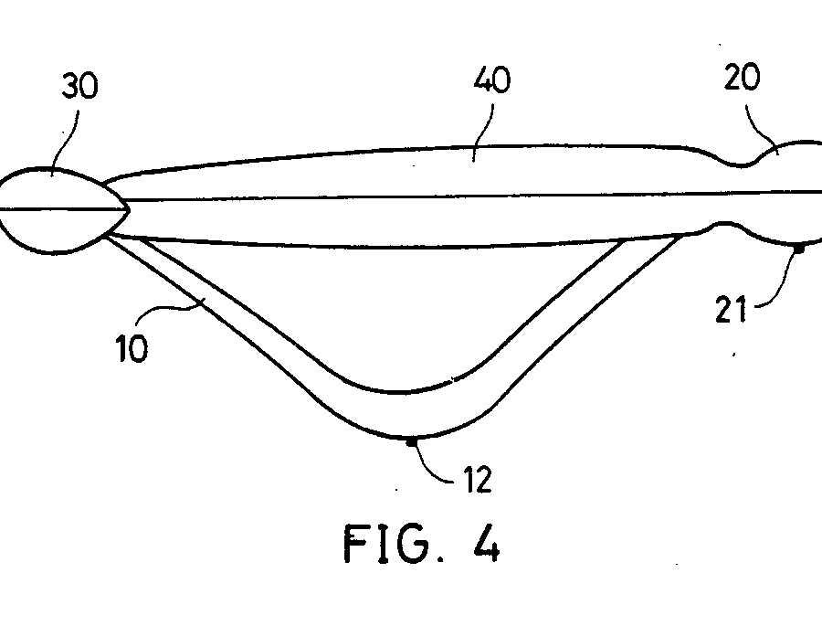 A patent drawing with numbered callouts pointing at its parts.